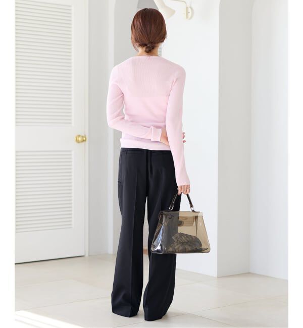 IENA「ハイツイストツイルスラックス」|スラックス|