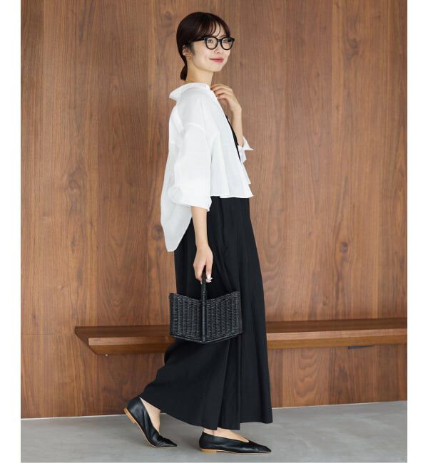 IENA「《新色/WEB限定/追加3》ラミーリヨセルショートシャツ」|シャツ・ブラウス|