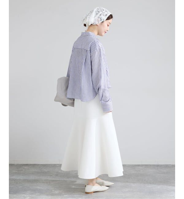 IENA「《新色/WEB限定/追加3》ラミーリヨセルショートシャツ」|シャツ・ブラウス|