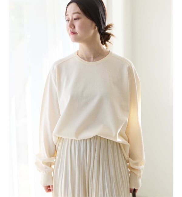 IENA「《新色あり/追加4》LEVITAコットンプルオーバー」|ニット・セーター|
