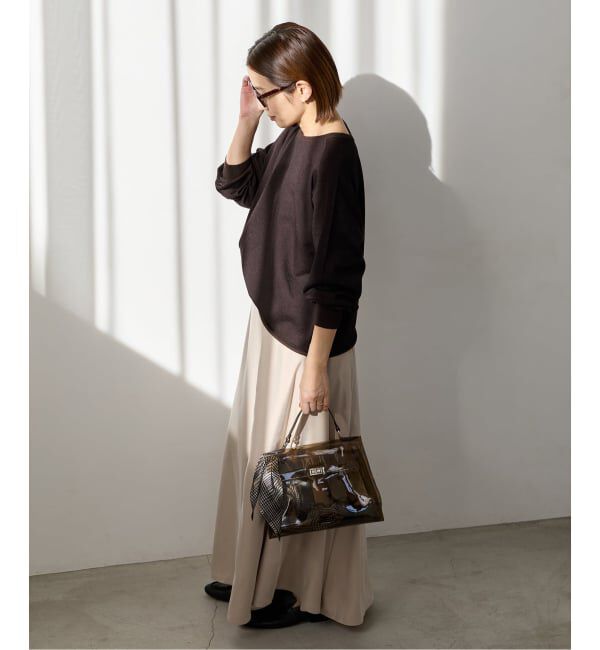 IENA「《新色あり/追加4》LEVITAコットンプルオーバー」|ニット・セーター|