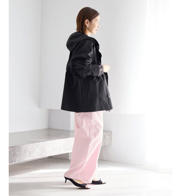 IENA「コットンキャンバスバックイージーパンツ」|その他|