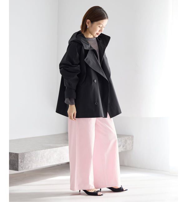 IENA「コットンキャンバスバックイージーパンツ」|その他|