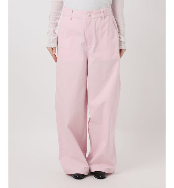 IENA「コットンキャンバスバックイージーパンツ」|その他|