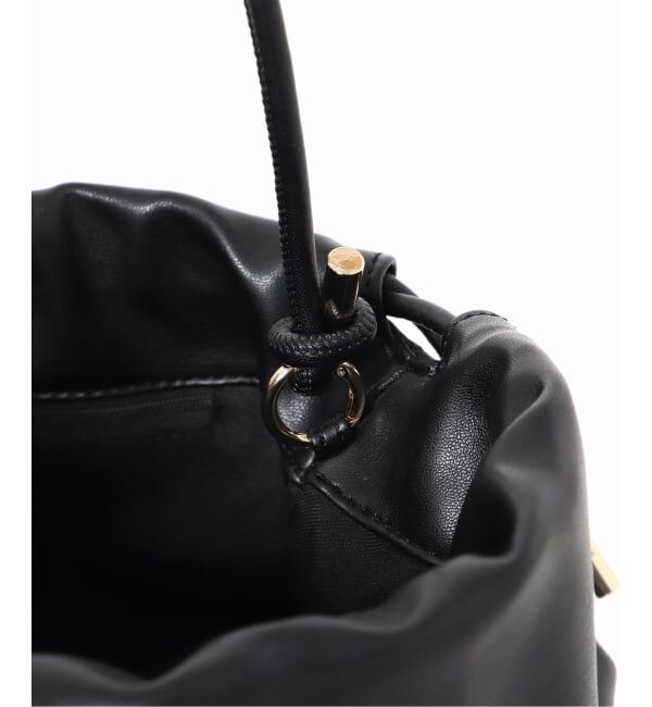 SLOBE IENA「《追加2》SLOBE 3WAY スムース巾着バッグ」|その他|