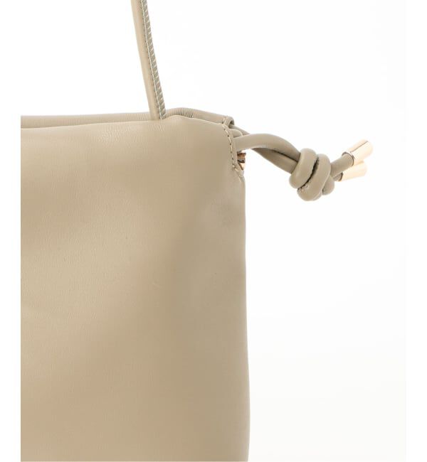 SLOBE IENA「《追加2》SLOBE 3WAY スムース巾着バッグ」|その他|