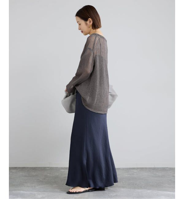 IENA「ギマコットンプルオーバー」|ニット・セーター|