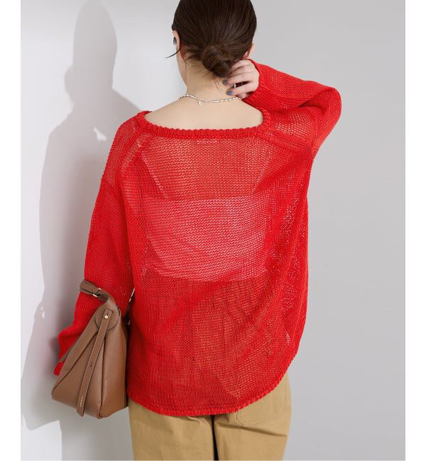 IENA「ギマコットンプルオーバー」|ニット・セーター|