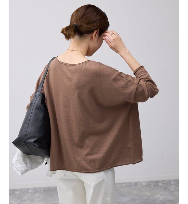 SLOBE IENA「ERISILK Mixオーバーニット」|ニット・セーター|