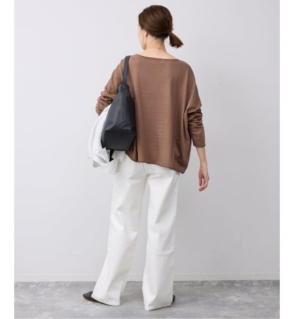 SLOBE IENA「ERISILK Mixオーバーニット」|ニット・セーター|