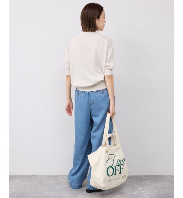 SLOBE IENA「《シリーズあり》コットンキュプラハーフスリーブプルオーバー」|ニット・セーター|