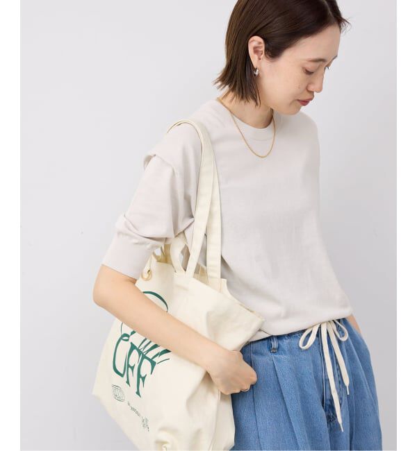 SLOBE IENA「《シリーズあり》コットンキュプラハーフスリーブプルオーバー」|ニット・セーター|