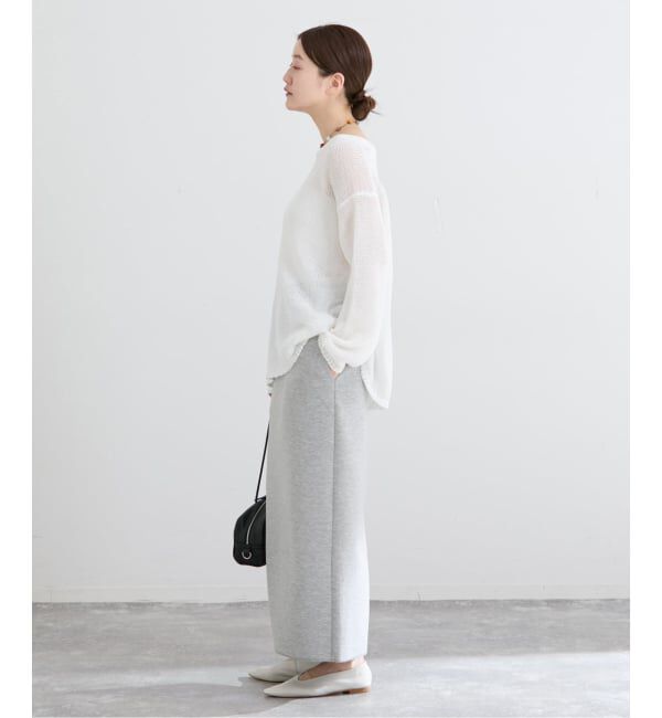 IENA「《セットアップ対応》ダンボールニットスカート」|スカート|