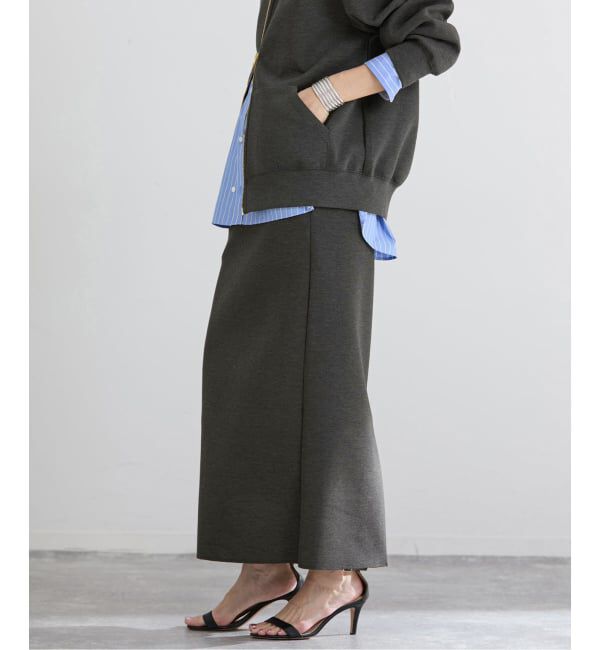 IENA「《セットアップ対応》ダンボールニットスカート」|スカート|