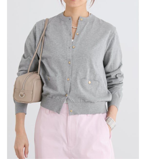 IENA「《アンサンブル対応/新色あり/追加2》PARIGI カーディガン」|カーディガン|