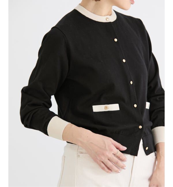 IENA「《アンサンブル対応/新色あり/追加2》PARIGI カーディガン」|カーディガン|