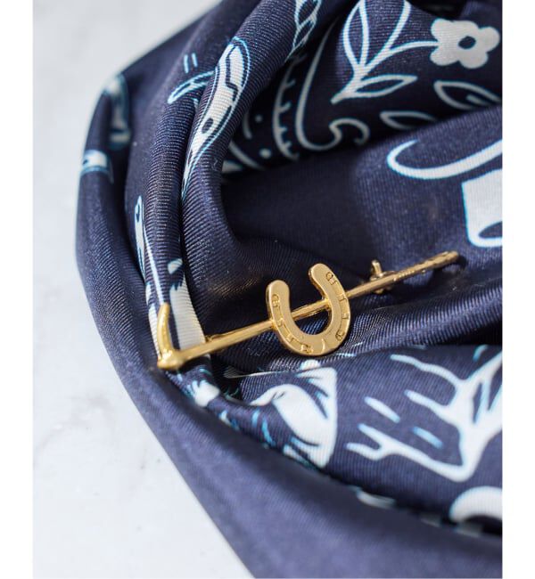 IENA「《WEB限定/追加2》IENA FER A CHEVAL ブローチ」|その他|ゴールド