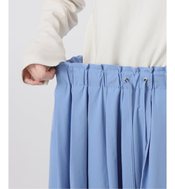 SLOBE IENA「タフタタックギャザースカート」|スカート|