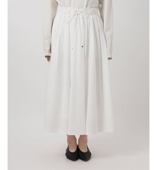 SLOBE IENA「タフタタックギャザースカート」|スカート|
