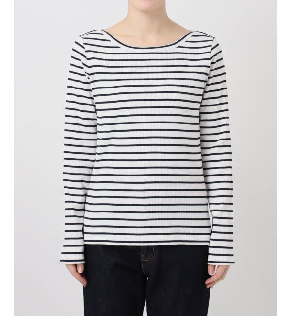 SLOBE IENA「テレコボーダープルオーバー」|Tシャツ・カットソー|