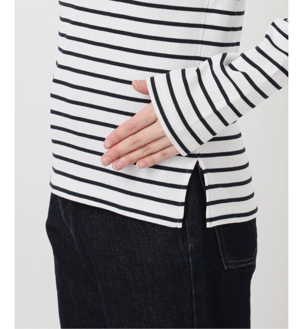 SLOBE IENA「テレコボーダープルオーバー」|Tシャツ・カットソー|