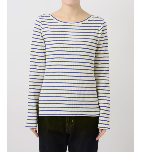 SLOBE IENA「テレコボーダープルオーバー」|Tシャツ・カットソー|