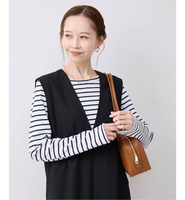 SLOBE IENA「テレコボーダープルオーバー」|Tシャツ・カットソー|