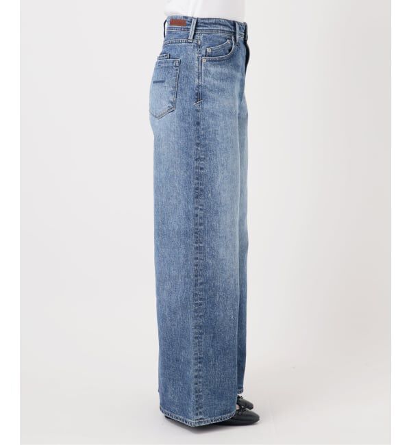 IENA「YANUK/ヤヌーク 別注 MARY Baggy straight デニムパンツ 57162501」|デニム|