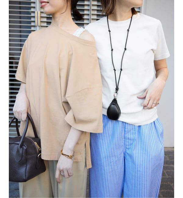 SLOBE IENA「《2枚セット》HANES/ヘインズ SLOBE別注 2STYLES PACK TEE」|Tシャツ・カットソー|