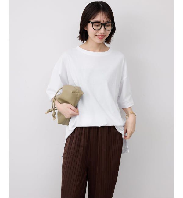 SLOBE IENA「《2枚セット》HANES/ヘインズ SLOBE別注 2STYLES PACK TEE」|Tシャツ・カットソー|