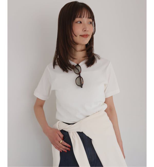 SLOBE IENA「《2枚セット》HANES/ヘインズ SLOBE別注 2STYLES PACK TEE」|Tシャツ・カットソー|