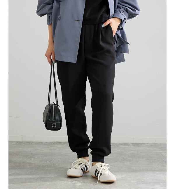 IENA「《追加予約/洗濯機洗い可》イージージョガーパンツ」|その他|