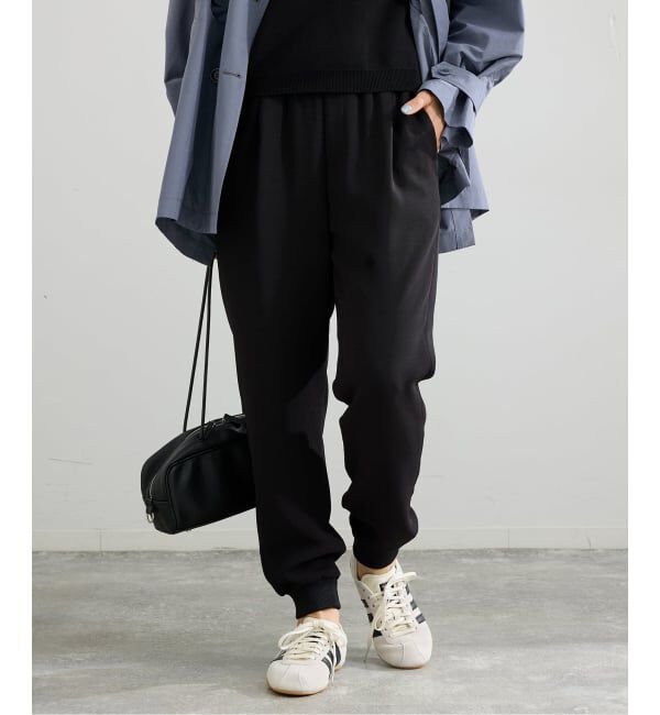 IENA「《追加予約/洗濯機洗い可》イージージョガーパンツ」|その他|