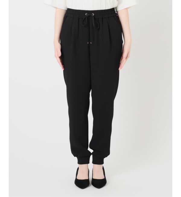 IENA「《追加予約/洗濯機洗い可》イージージョガーパンツ」|その他|