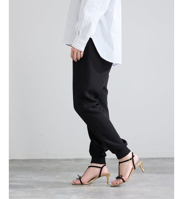 IENA「《追加予約/洗濯機洗い可》イージージョガーパンツ」|その他|