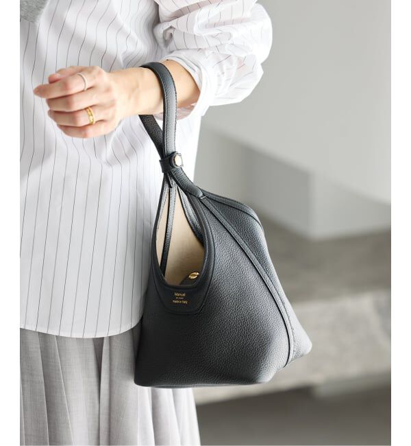 IENA「Manuel MILANO/マニュエルミラノ 2WAY BAG バッグ 6467」|ハンドバッグ|
