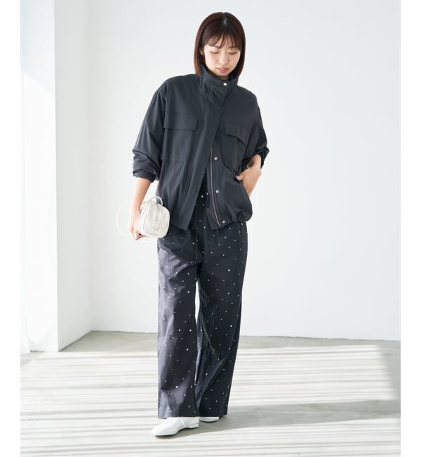 IENA「ウォッシャブルライトスタンドブルゾン」|その他|