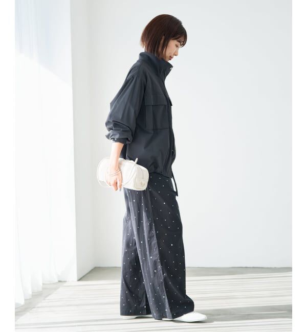 IENA「ウォッシャブルライトスタンドブルゾン」|その他|