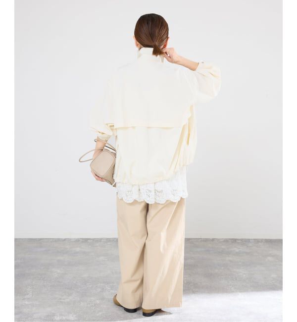 IENA「ウォッシャブルライトスタンドブルゾン」|その他|