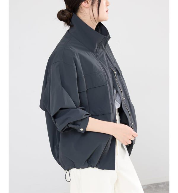 IENA「ウォッシャブルライトスタンドブルゾン」|その他|