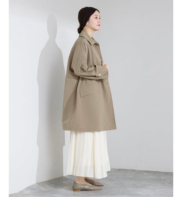 IENA「《一部カラー別注》MACKINTOSH/マッキントッシュ HUMBIE MB L261HI1158BGALK」|ステンカラーコート|