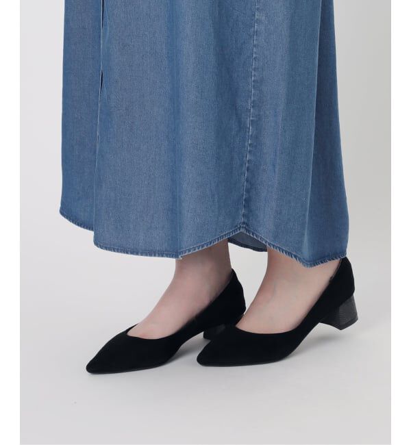 SLOBE IENA「《WEB限定/追加予約》デニムライクシャツワンピース」|ワンピース|