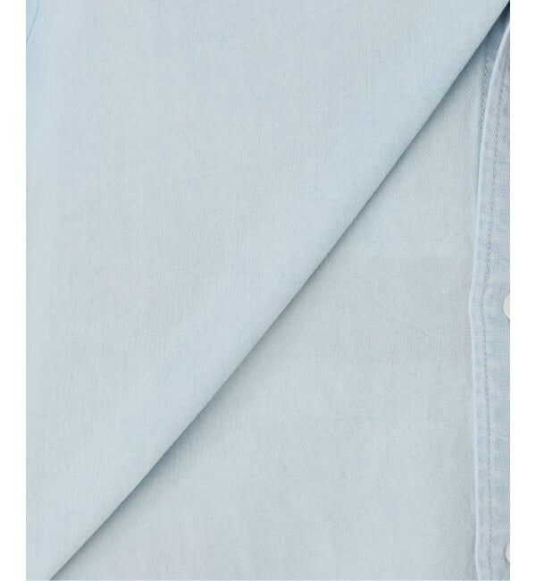 SLOBE IENA「《WEB限定/追加予約》デニムライクシャツワンピース」|ワンピース|