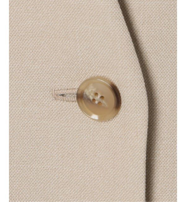 IENA「《セットアップ対応》ウォッシャブル シャークツイード ジレ」|その他|