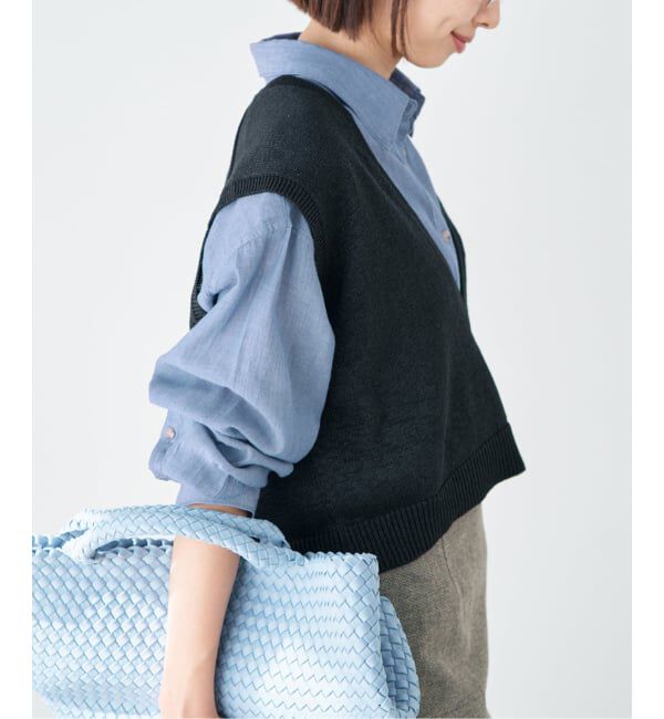 IENA「シアーデニムシャツ」|シャツ・ブラウス|