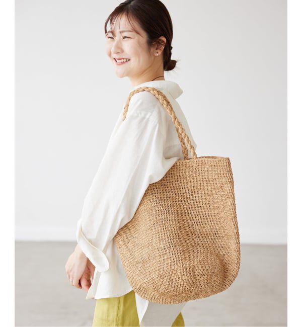 SLOBE IENA「《追加予約》MADE IN MADA/メイドインマダ ALICE MM BAG」|かごバッグ|