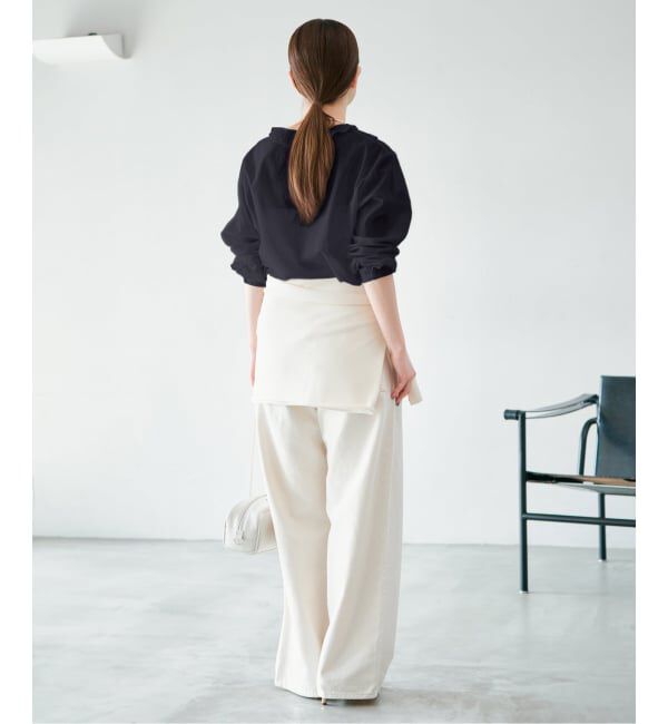 IENA「レーストリムフリルブラウス」|シャツ・ブラウス|