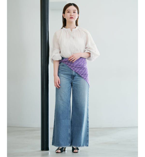 IENA「ランダムプリーツブラウス」|シャツ・ブラウス|