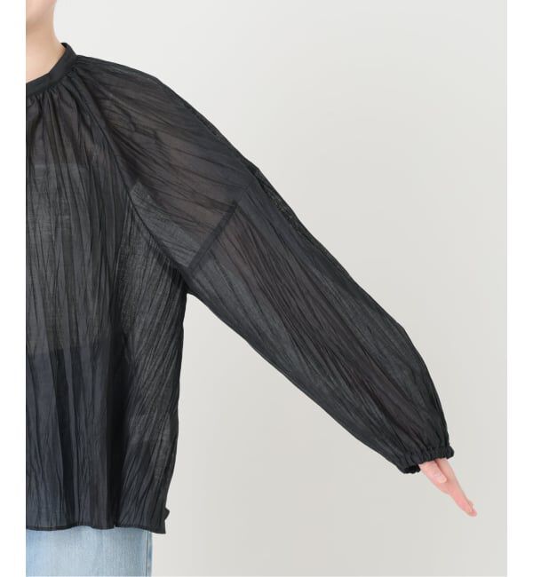 IENA「ランダムプリーツブラウス」|シャツ・ブラウス|