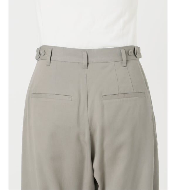 SLOBE IENA「《3サイズ展開》ワンタックバレルスラックス」|スラックス|